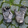 Gorillahand und -fuß